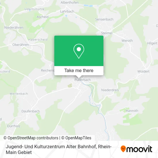 Карта Jugend- Und Kulturzentrum Alter Bahnhof