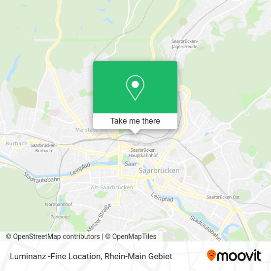 Карта Luminanz -Fine Location