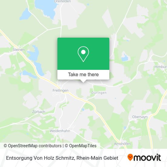 Карта Entsorgung Von Holz Schmitz