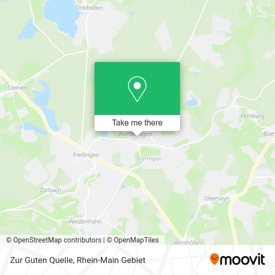 Карта Zur Guten Quelle