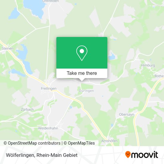 Карта Wölferlingen