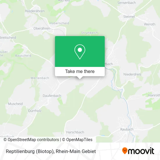 Карта Reptilienburg (Biotop)