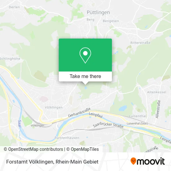 Карта Forstamt Völklingen
