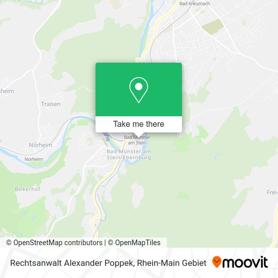 Карта Rechtsanwalt Alexander Poppek