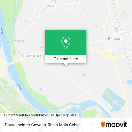 Карта Drusenheimer Gewann
