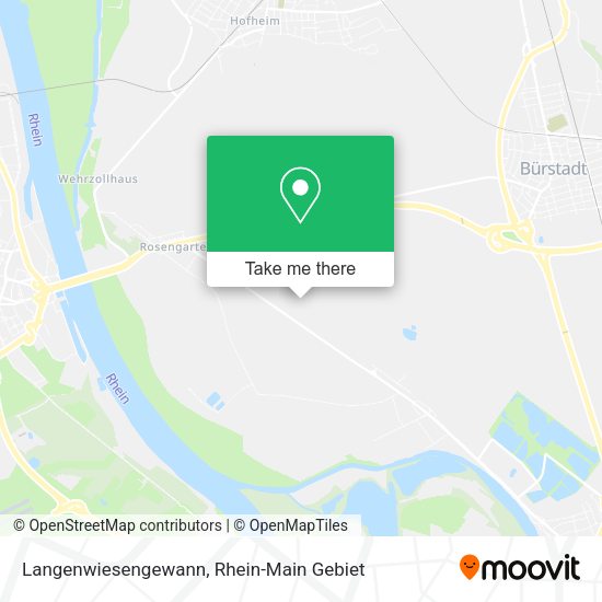 Карта Langenwiesengewann