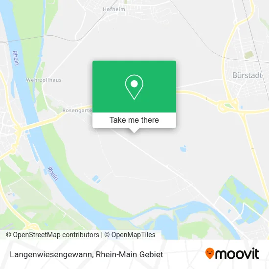 Карта Langenwiesengewann