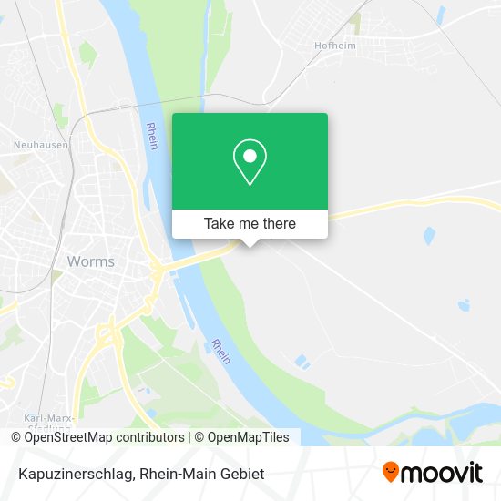 Карта Kapuzinerschlag