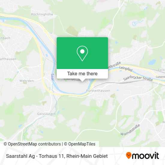Карта Saarstahl Ag - Torhaus 11