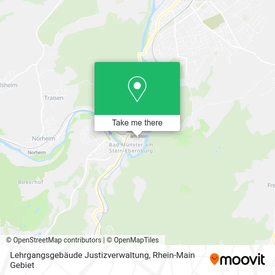 Карта Lehrgangsgebäude Justizverwaltung