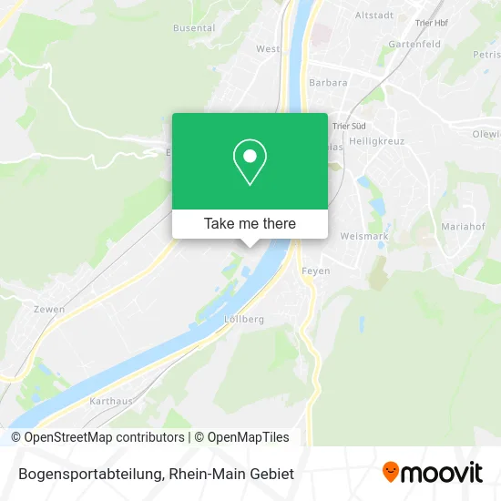 Карта Bogensportabteilung