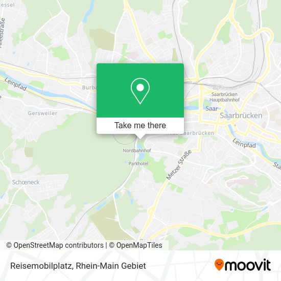 Карта Reisemobilplatz