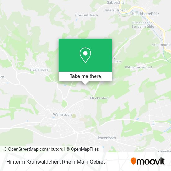 Карта Hinterm Krähwäldchen