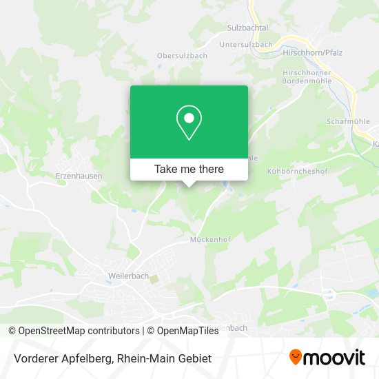 Карта Vorderer Apfelberg