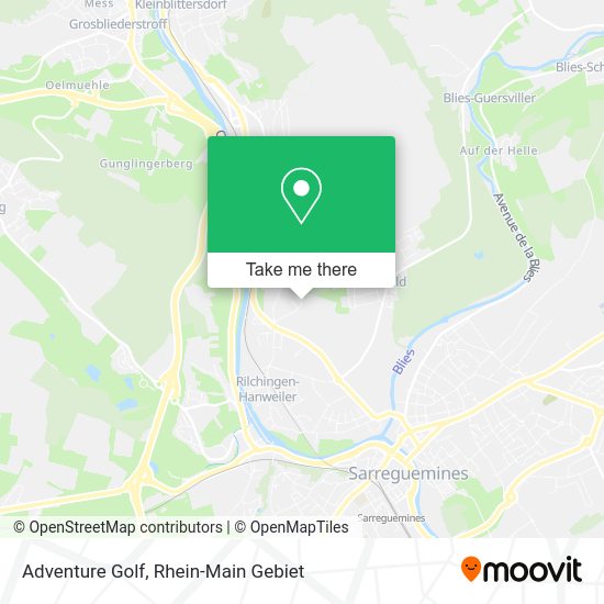 Карта Adventure Golf