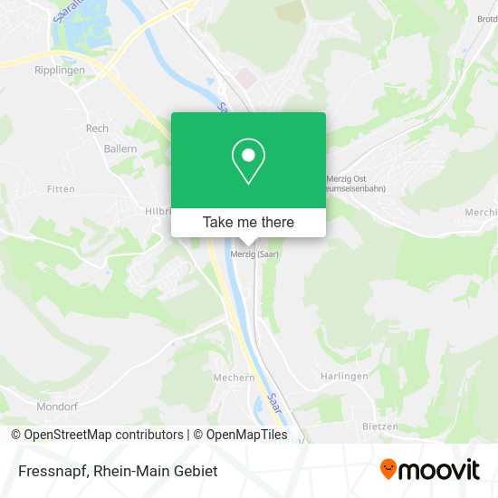 Карта Fressnapf