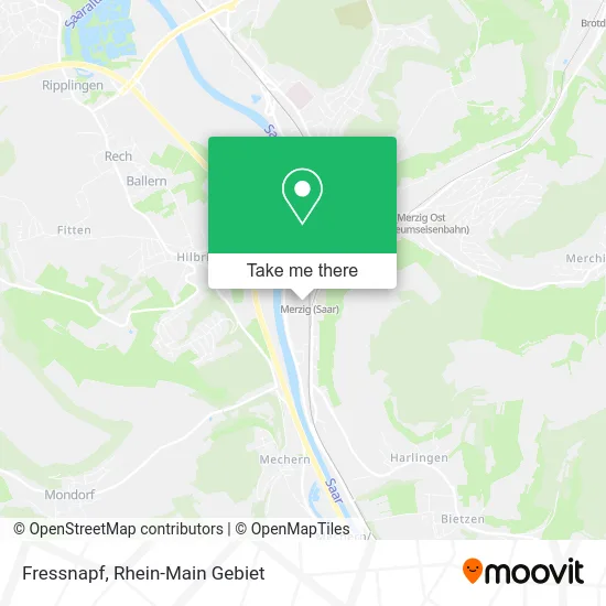 Карта Fressnapf