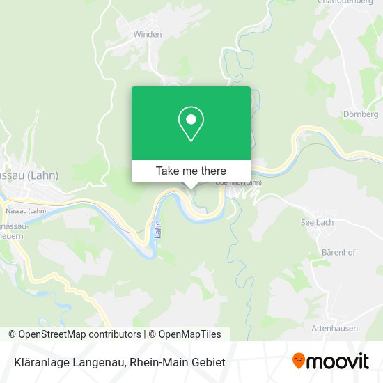 Карта Kläranlage Langenau