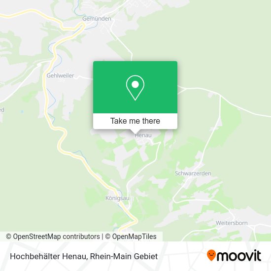 Карта Hochbehälter Henau