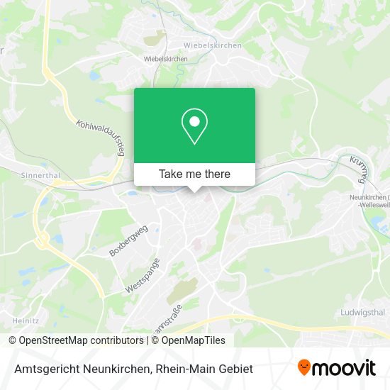 Карта Amtsgericht Neunkirchen