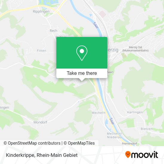 Карта Kinderkrippe
