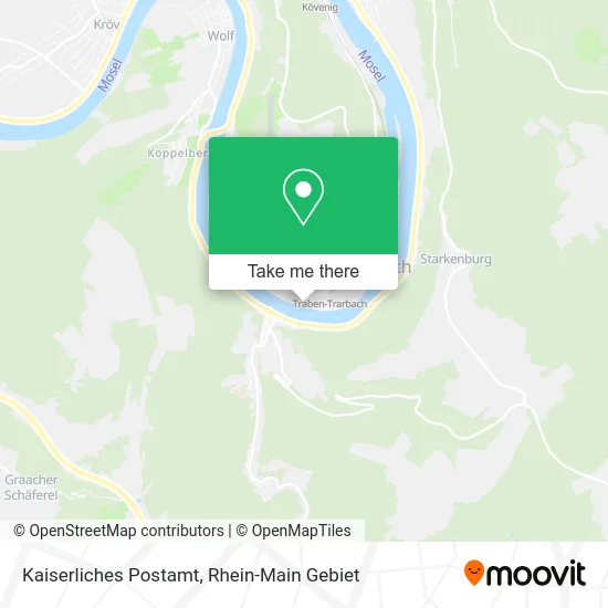 Карта Kaiserliches Postamt