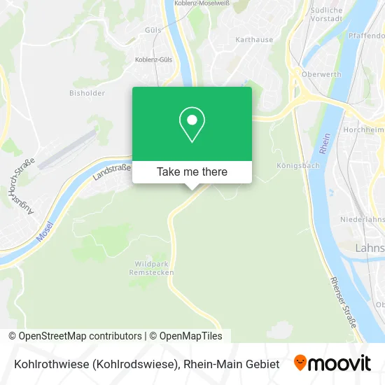 Карта Kohlrothwiese (Kohlrodswiese)