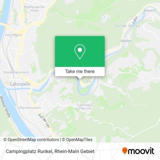 Карта Campingplatz Runkel