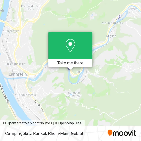 Карта Campingplatz Runkel