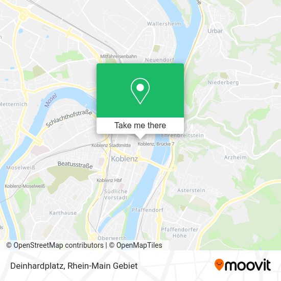 Карта Deinhardplatz