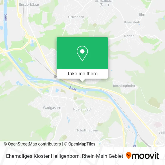 Карта Ehemaliges Kloster Heiligenborn