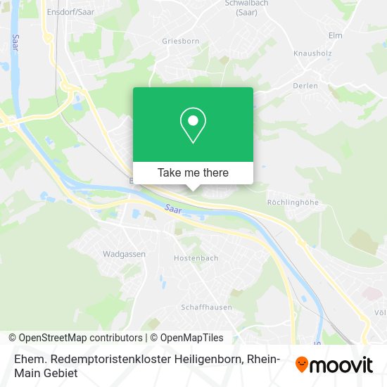 Карта Ehem. Redemptoristenkloster Heiligenborn