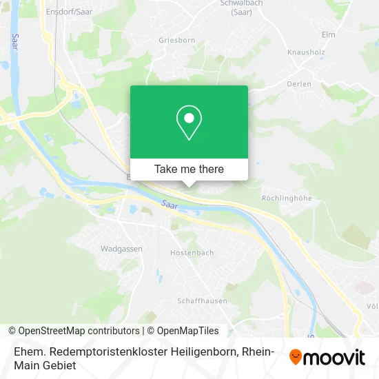 Карта Ehem. Redemptoristenkloster Heiligenborn