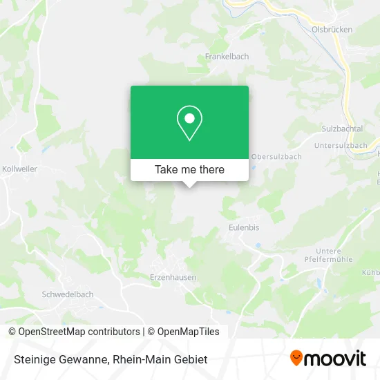 Карта Steinige Gewanne