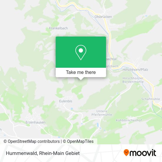 Карта Hummenwald