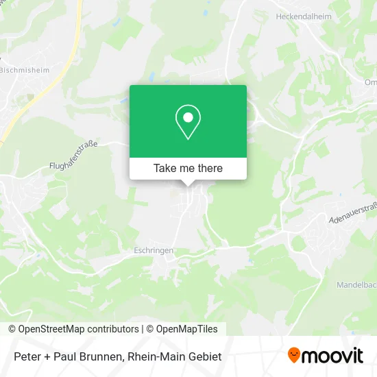 Карта Peter + Paul Brunnen