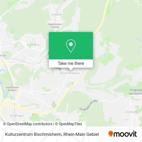 Карта Kulturzentrum Bischmisheim