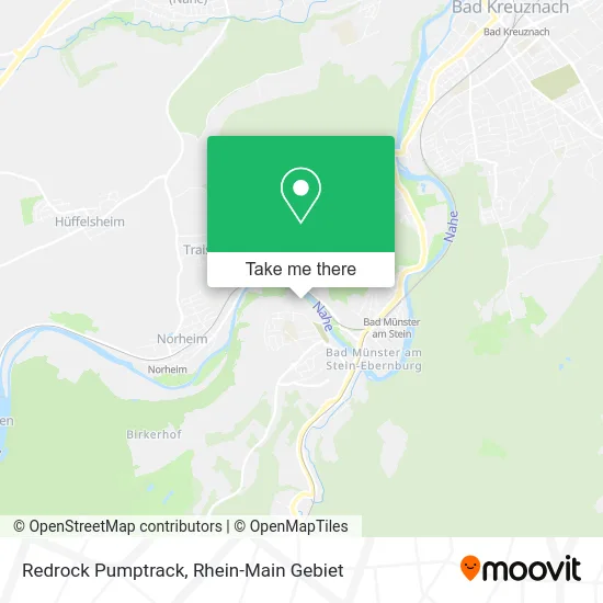 Redrock Pumptrack map