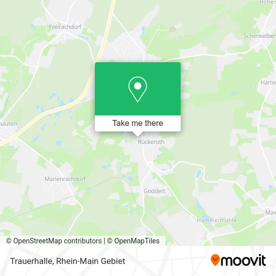 Карта Trauerhalle