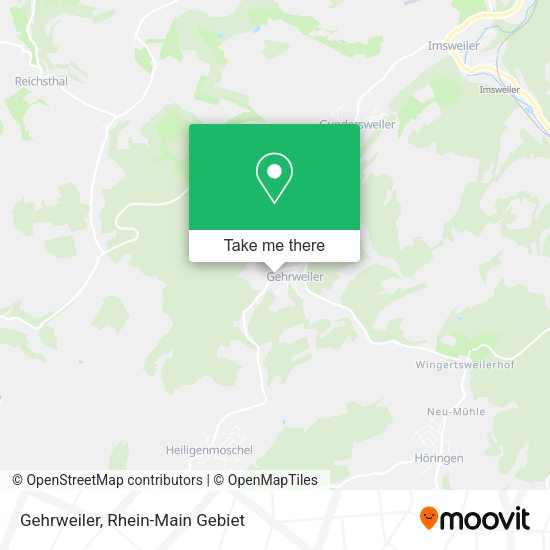 Карта Gehrweiler