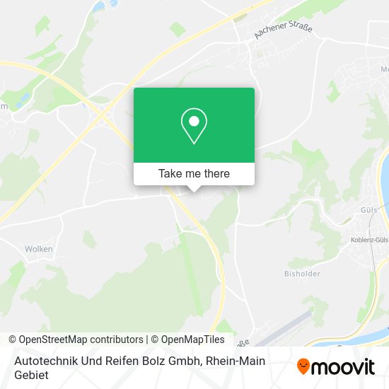 Карта Autotechnik Und Reifen Bolz Gmbh