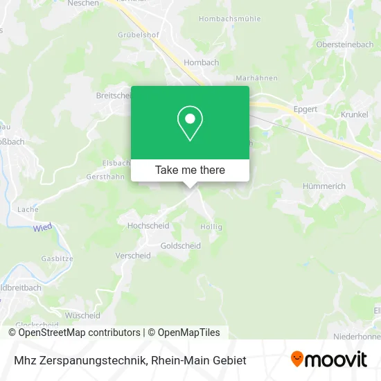Карта Mhz Zerspanungstechnik