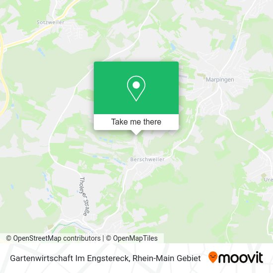 Карта Gartenwirtschaft Im Engstereck