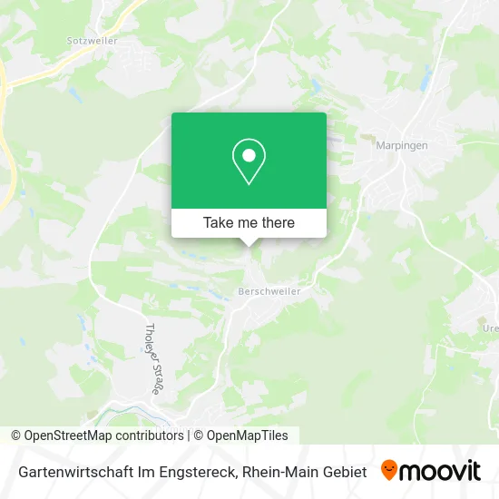 Карта Gartenwirtschaft Im Engstereck