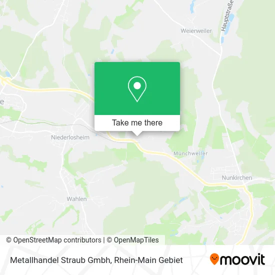 Карта Metallhandel Straub Gmbh