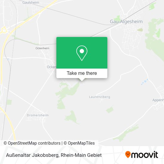 Карта Außenaltar Jakobsberg