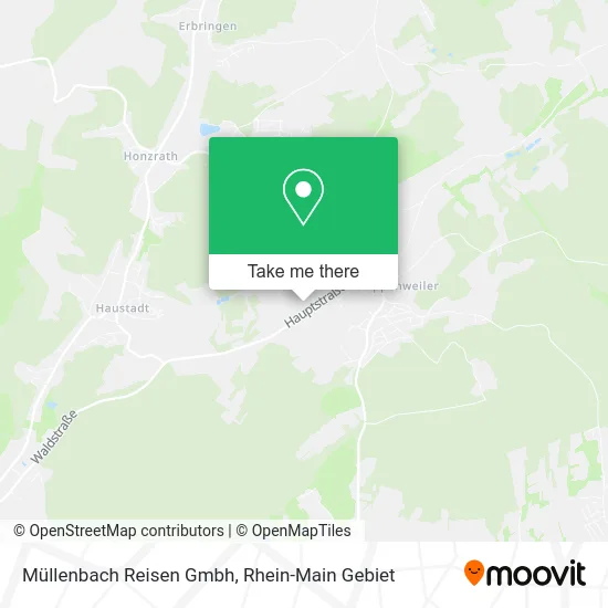 Карта Müllenbach Reisen Gmbh