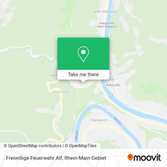 Карта Freiwillige Feuerwehr Alf