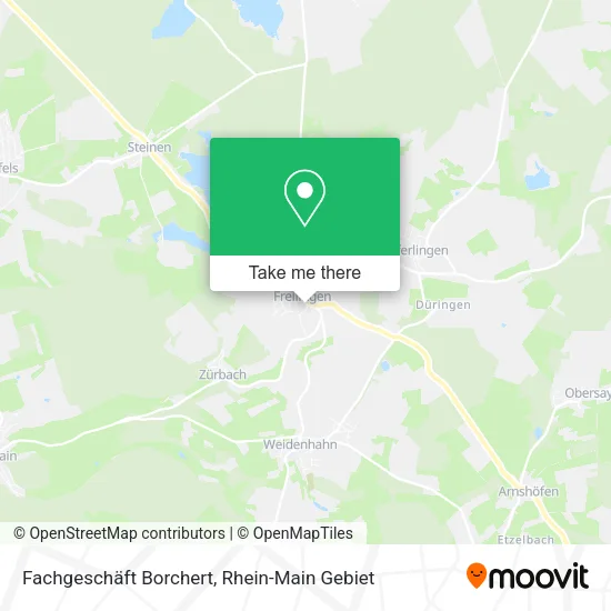 Карта Fachgeschäft Borchert