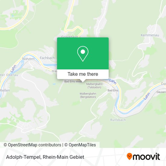 Adolph-Tempel map
